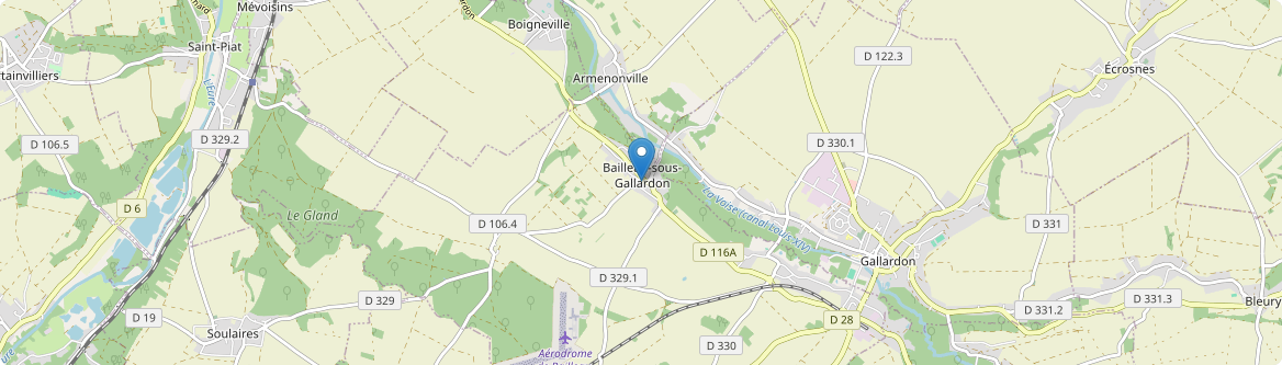 Bailleau-Armenonville - Carte