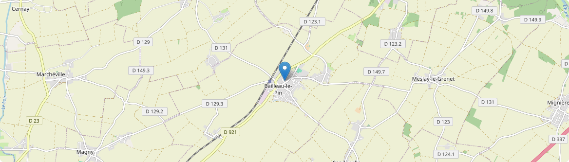 Bailleau-le-Pin - Carte