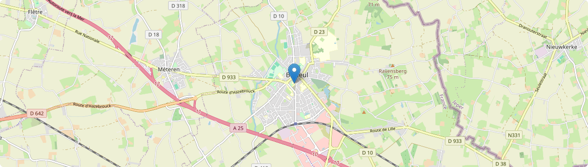 Bailleul - Carte