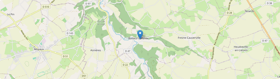 Bailleul-la-Vallée - Carte