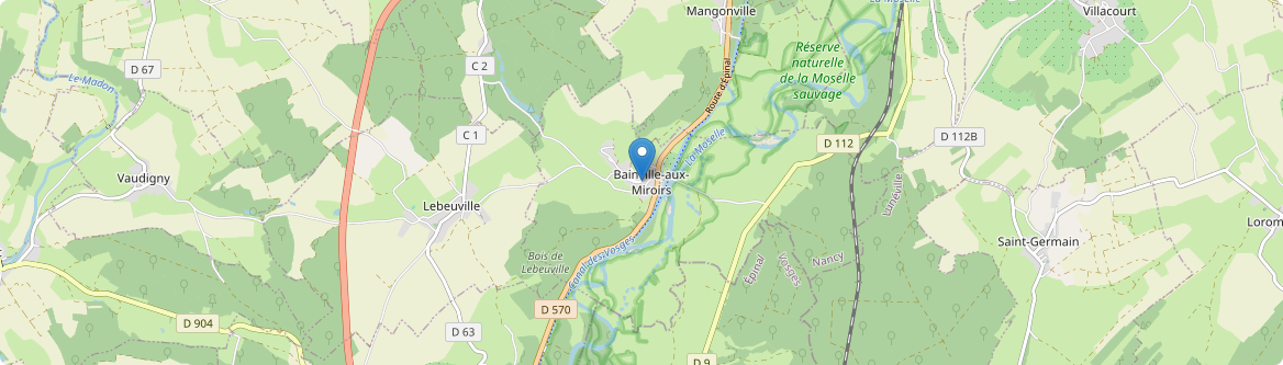 Bainville-aux-Miroirs - Carte