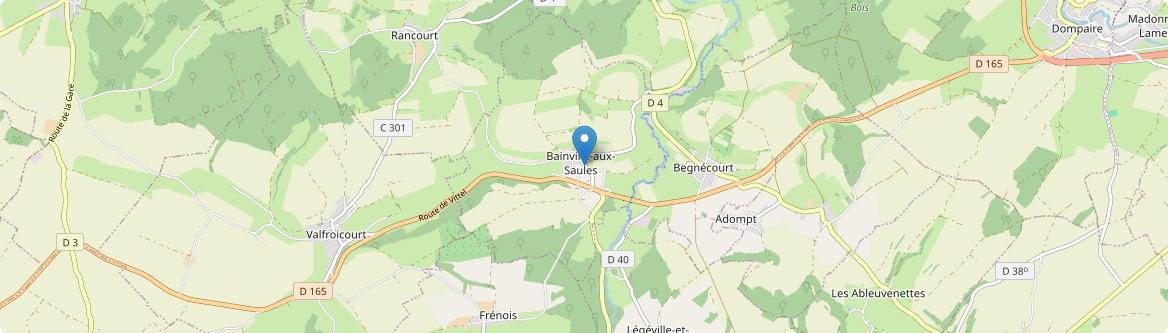 Bainville-aux-Saules - Carte