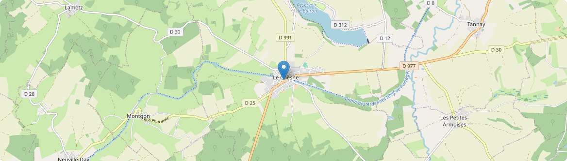 Bairon et ses environs - Carte