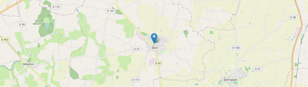 Bais - Carte