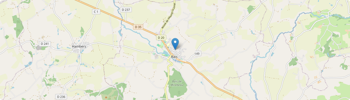 Bais - Carte