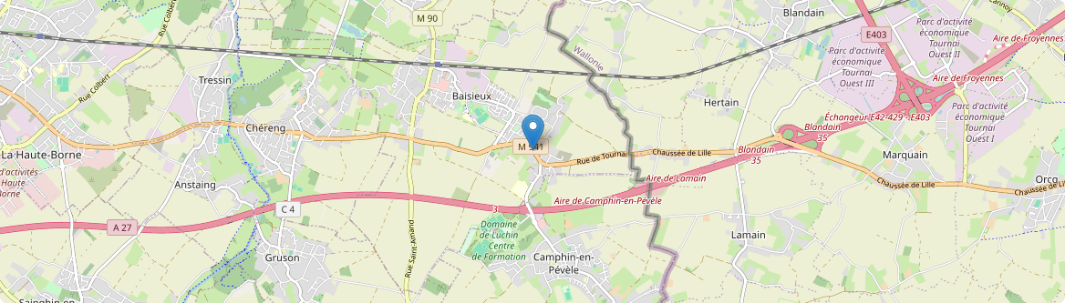 Baisieux - Carte