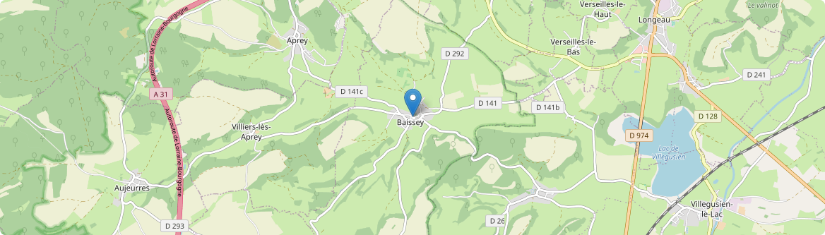 Baissey - Carte