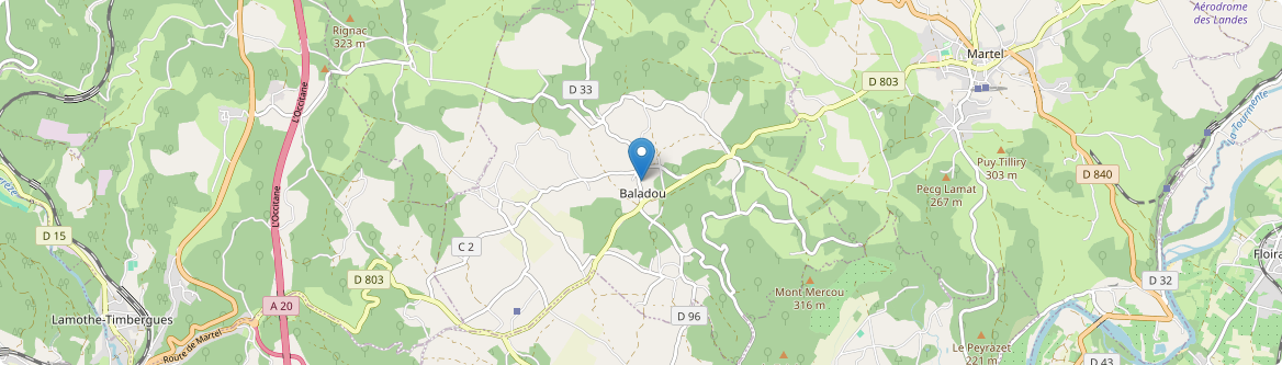 Baladou - Carte