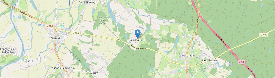 Balaiseaux - Carte