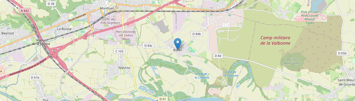 Balan - Carte