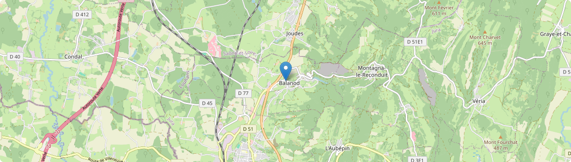 Balanod - Carte