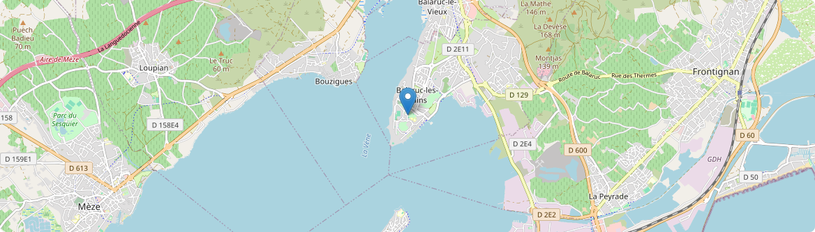 Balaruc-les-Bains - Carte