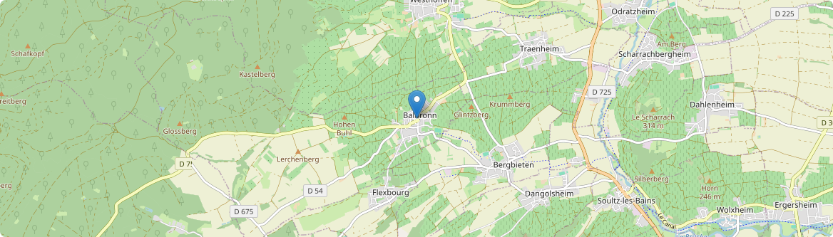 Balbronn - Carte