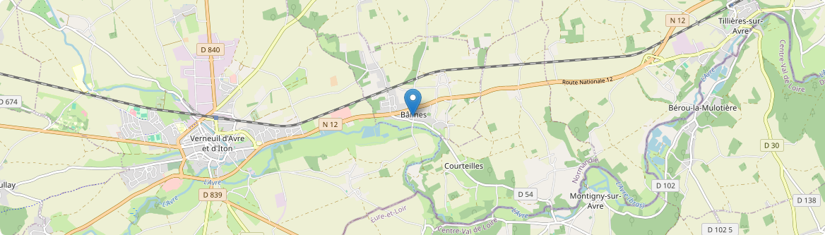 Bâlines - Carte
