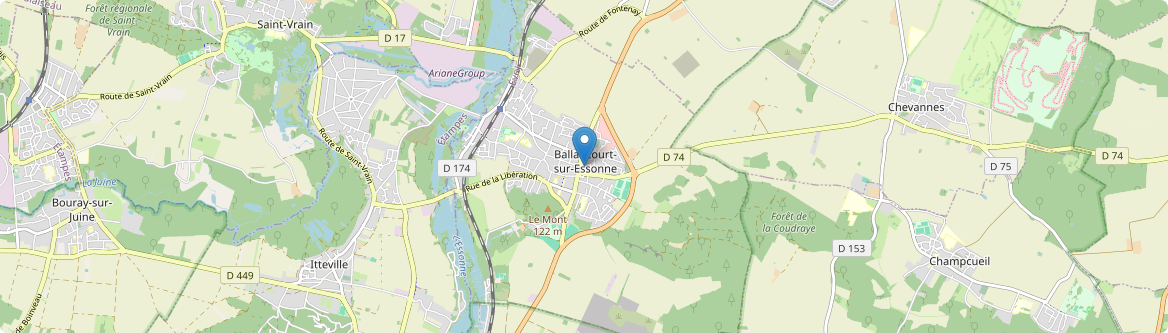 Ballancourt-sur-Essonne - Carte
