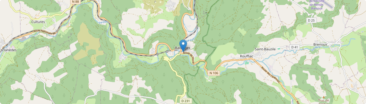 Balsièges - Carte