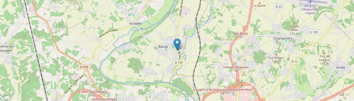 Balzac - Carte