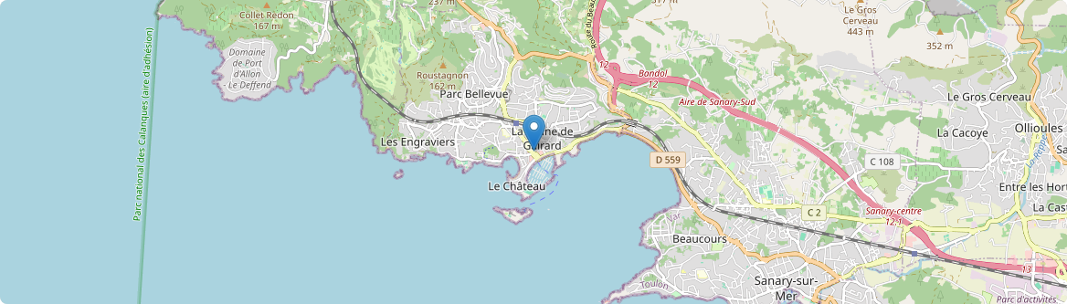 Bandol - Carte