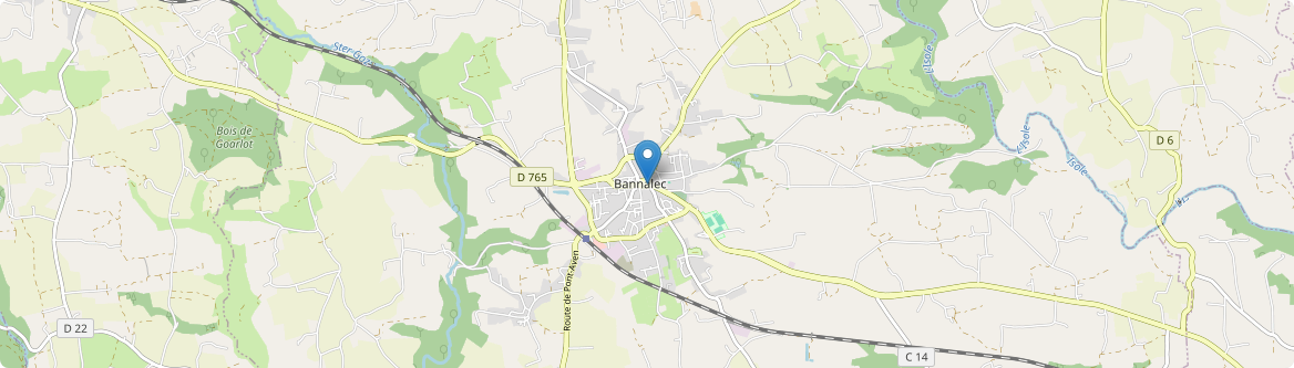 Bannalec - Carte