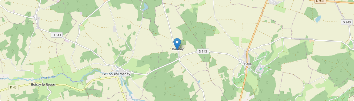 Bannay - Carte
