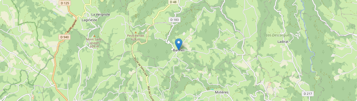 Bannes - Carte