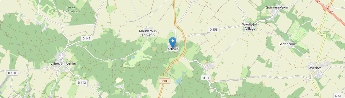 Banthelu - Carte