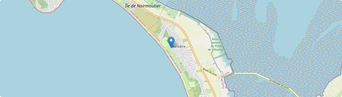 Barbâtre - Carte