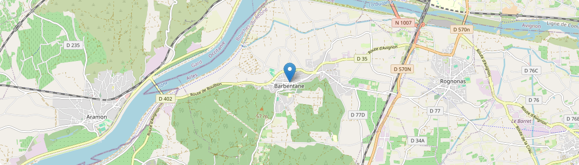 Barbentane - Carte