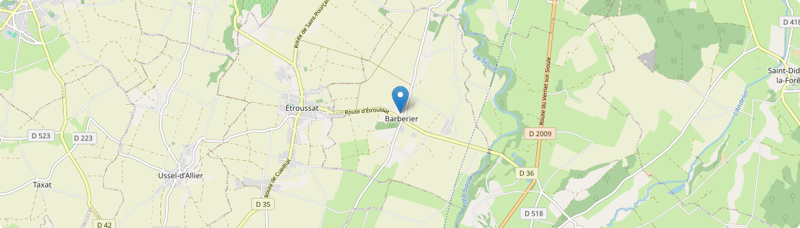 Barberier - Carte