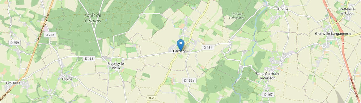 Barbery - Carte