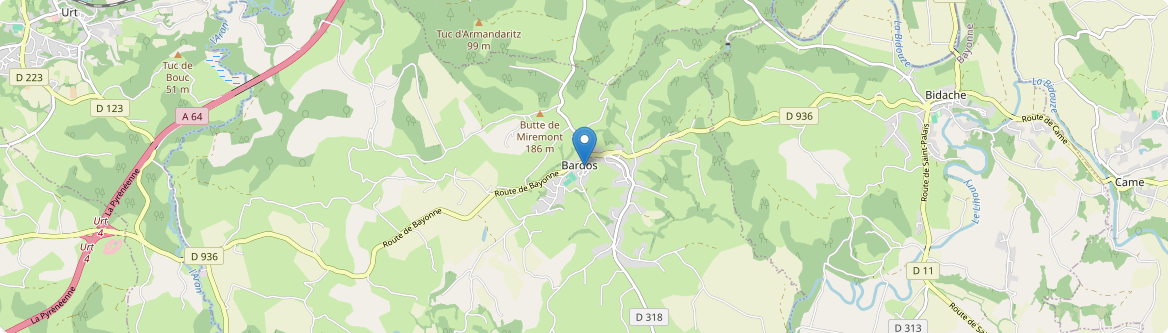 Bardos - Carte