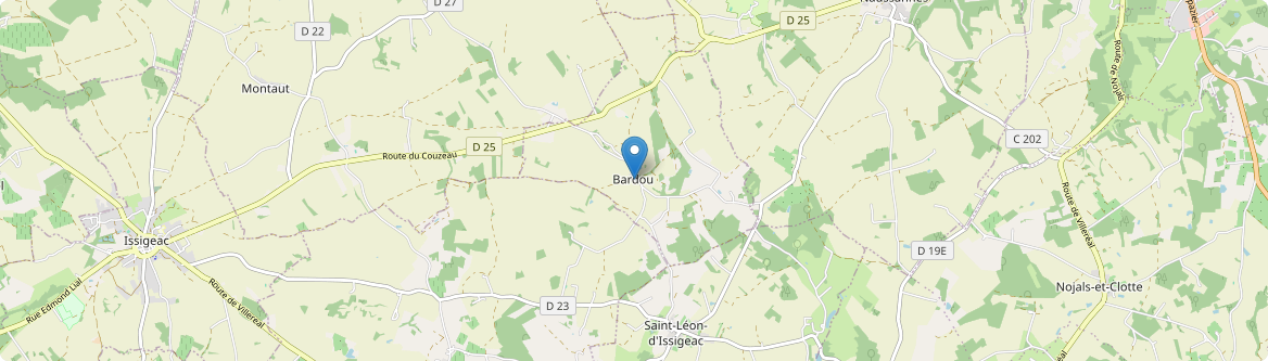 Bardou - Carte