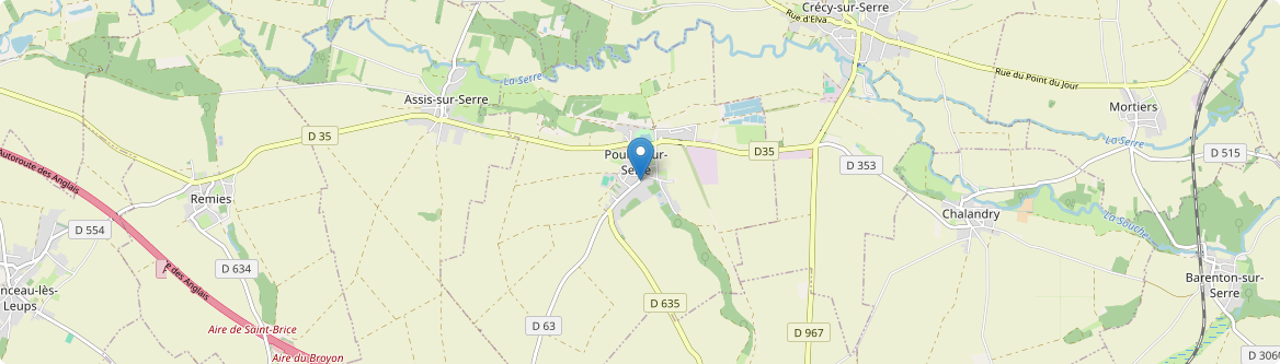 Barenton-Cel - Carte