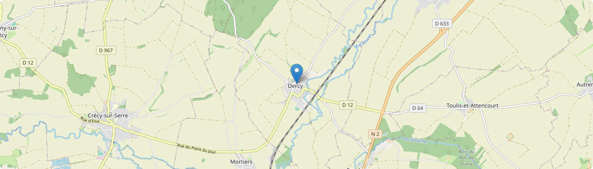 Barenton-sur-Serre - Carte