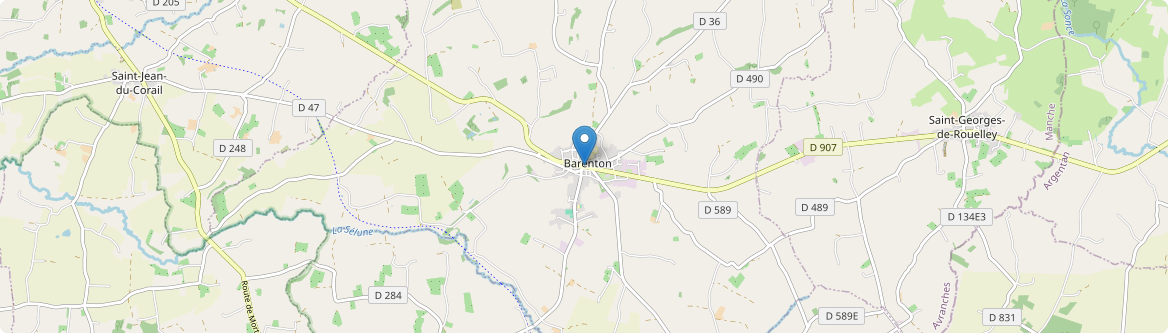 Barenton - Carte