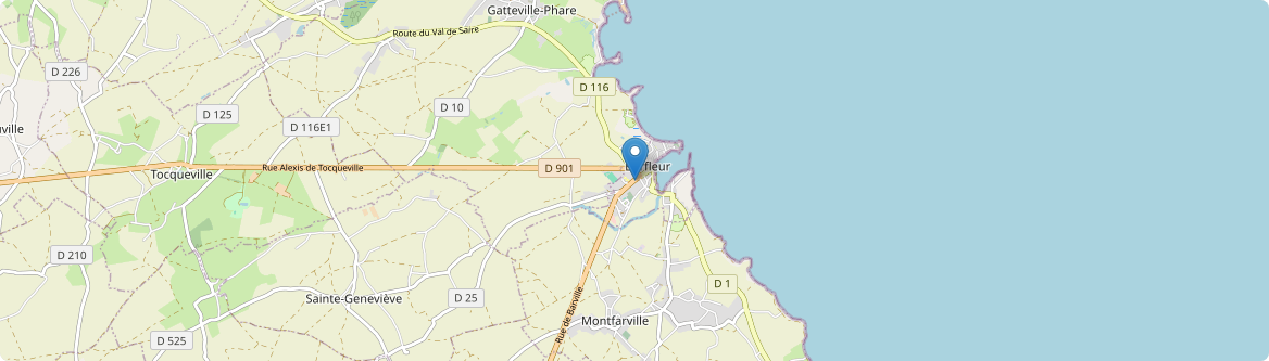 Barfleur - Carte