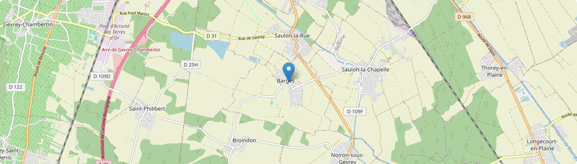 Barges - Carte