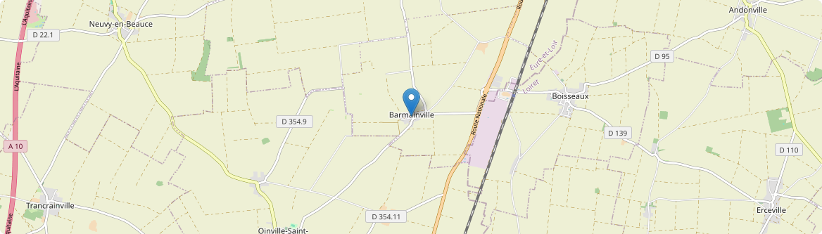 Barmainville - Carte