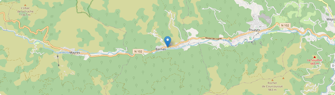 Barnas - Carte