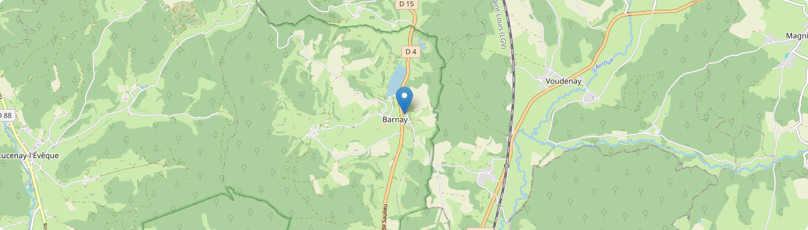 Barnay - Carte