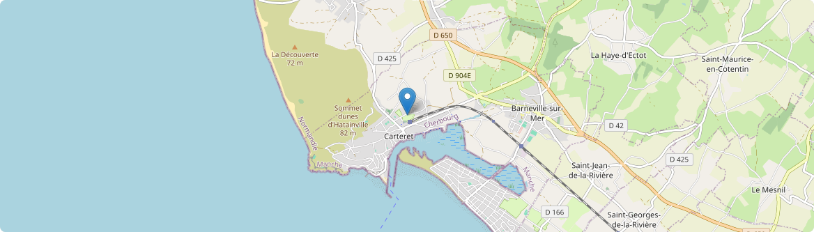 Barneville-Carteret - Carte