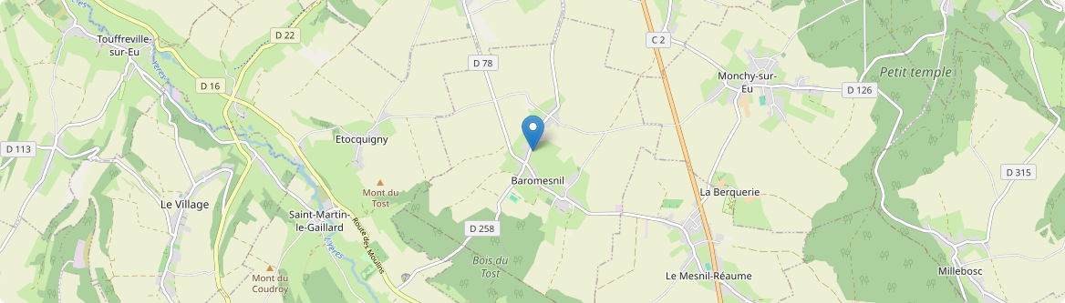 Baromesnil - Carte
