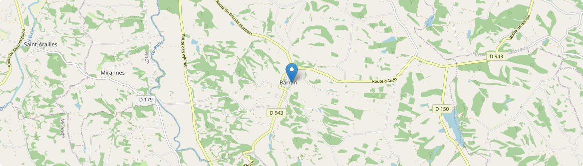 Barran - Carte