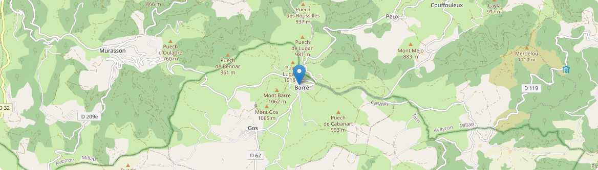 Barre - Carte