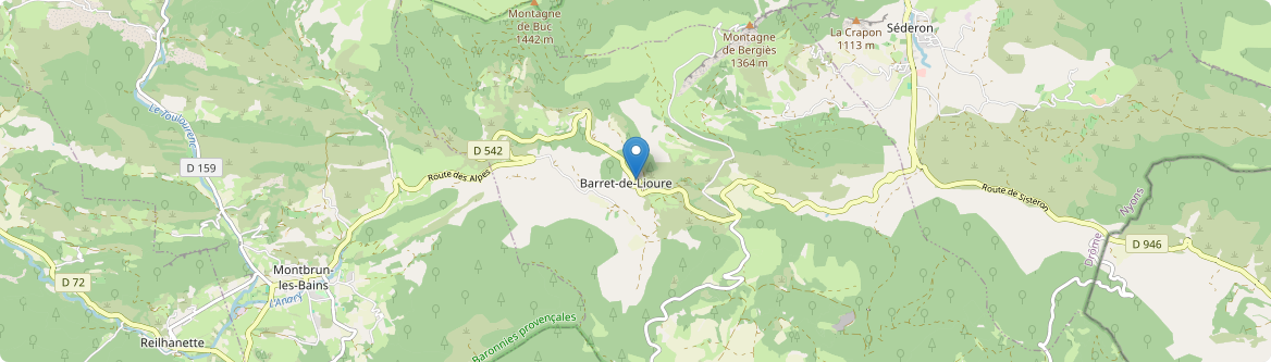 Barret-de-Lioure - Carte