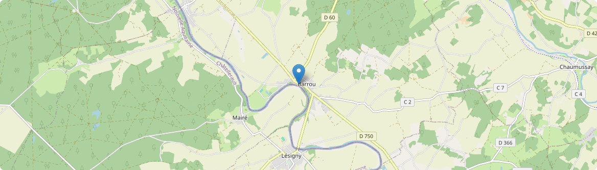 Barrou - Carte