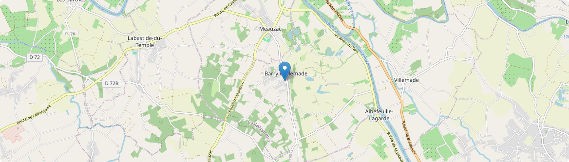 Barry-d'Islemade - Carte