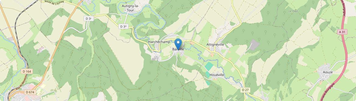 Barville - Carte