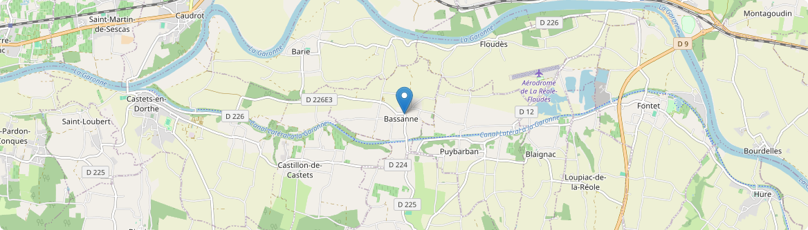 Bassanne - Carte