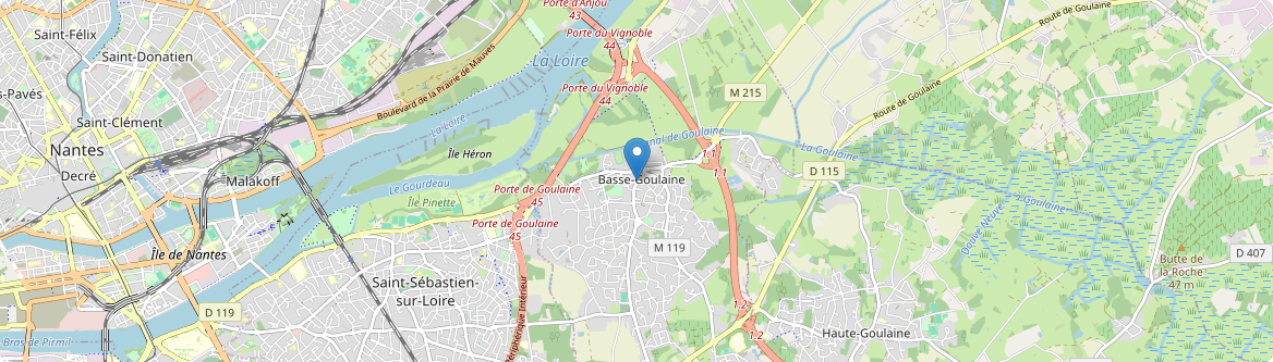 Basse-Goulaine - Carte
